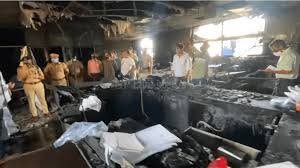 Hospital Fire killed Covid Patients In ICU - Maharashtra