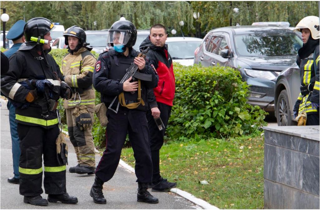 Eight people killed and 24 others injured in a shooting at a Russian university