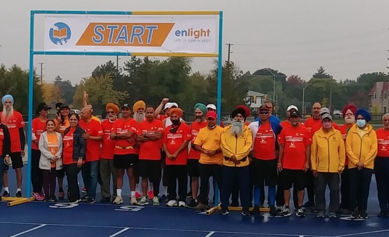 ਕੈਨੇਡਾ ਦੇ ਮੂਲ-ਵਾਸੀ ਬੱਚਿਆਂ ਨੂੰ ਸਮਰਪਿਤ ਐੱਨਲਾਈਟ ਕਿੱਡਜ਼ ਦੀ ਚੌਥੀ ਸਲਾਨਾ ਰੱਨ ਫ਼ਾਰ ਐਜੂਕੇਸ਼ਨ ਬੇਹੱਦ ਸਫ਼ਲ ਰਹੀ