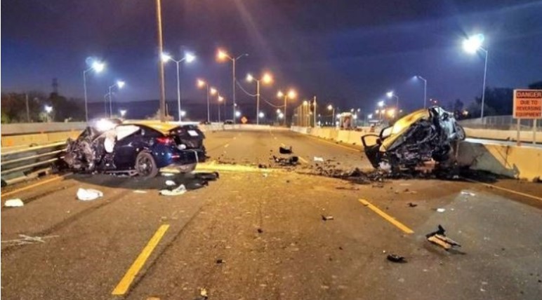 Two people injured in a wrong-way crash on QEW