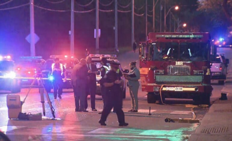 ਟੋਰਾਂਟੋ ਵਿੱਚ ਵਾਹਨਾਂ ਦੀ ਟੱਕਰ ਤੋਂ ਬਾਅਦ ਦੋ ਦੀ ਮੌਤ, ਤਿੰਨ ਹੋਰ ਜ਼ਖਮੀ