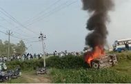 Violence in Lakhimpur Kheri after farmers run over by vehicle of BJP leaders