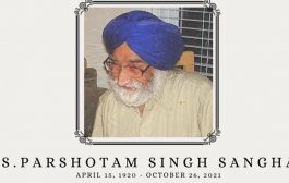 The funeral and religious ceremonies of S. Parshotam Singh Sangha