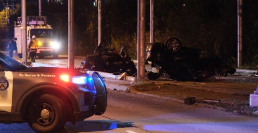 ਟੋਰਾਂਟੋ ਕਾਰ ਹਾਦਸੇ ਵਿੱਚ ਔਰਤ ਦੀ ਮੌਤ, ਇੱਕ ਹੋਰ ਗੰਭੀਰ ਜ਼ਖ਼ਮੀ