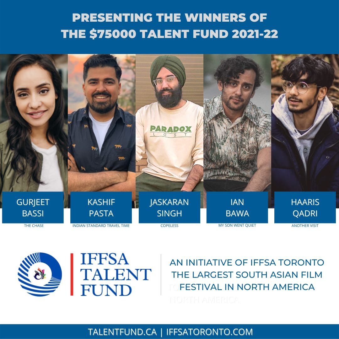 IFFSA Announces Five South Asian Canadian Film Projects Win The $75000 Talent Fund 2021-22