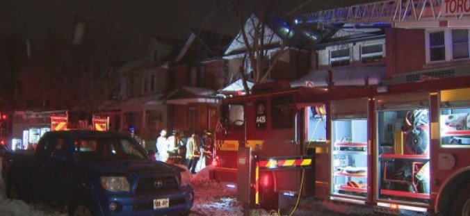 2 died in a two-alarm fire in Toronto's west end