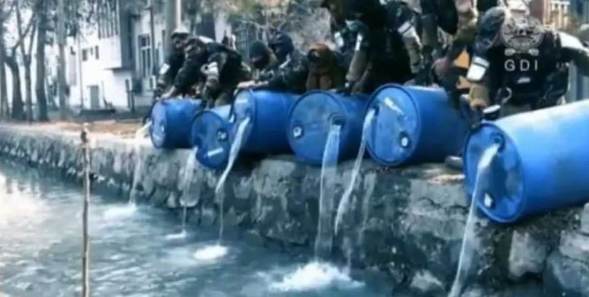 ਤਾਲਿਬਾਨ ਨੇ ਕਾਬੁਲ ਦੀ ਨਹਿਰ ‘ਚ ਵਹਾਈ 3000 ਲੀਟਰ ਸ਼ਰਾਬ