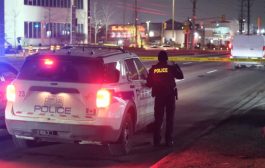 After being struck by a vehicle in Mississauga, a man died and his 13-year-old son critically injured