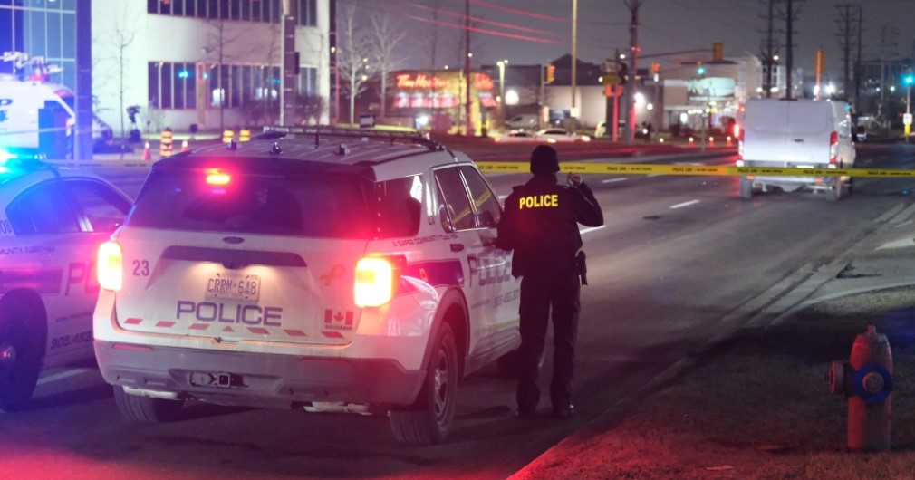 After being struck by a vehicle in Mississauga, a man died and his 13-year-old son critically injured