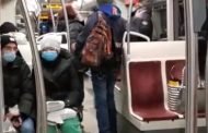 A female rider spits at an Asian passenger on a Toronto train