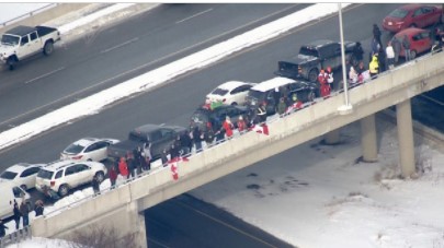 As trucker convoy arrives in GTA, OPP warns of traffic delays