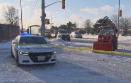 Two injured in a Mississauga crash involving a snow removal tractor