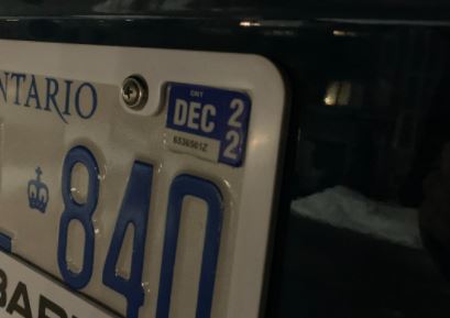 Ontario considering eliminating licence plate stickers of vehicles