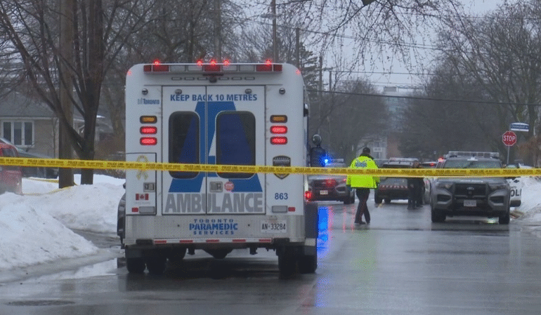 A man arrested after a fatal shooting at a North York residence