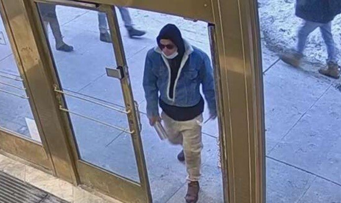 After a woman spat on in a hate-motivated assault downtown police looking for the suspect