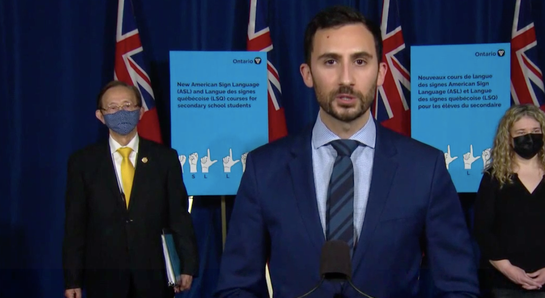 Ontario’s education minister to make announcement today