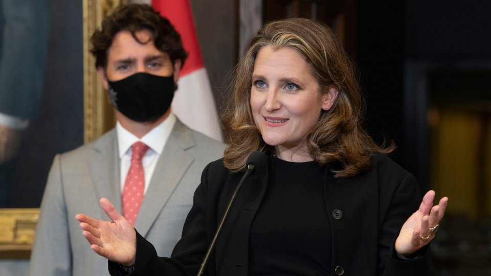 On April 7, Canada’s federal budget will be released: Freeland