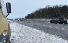 Five people killed in a truck-van collision in southern Ontario