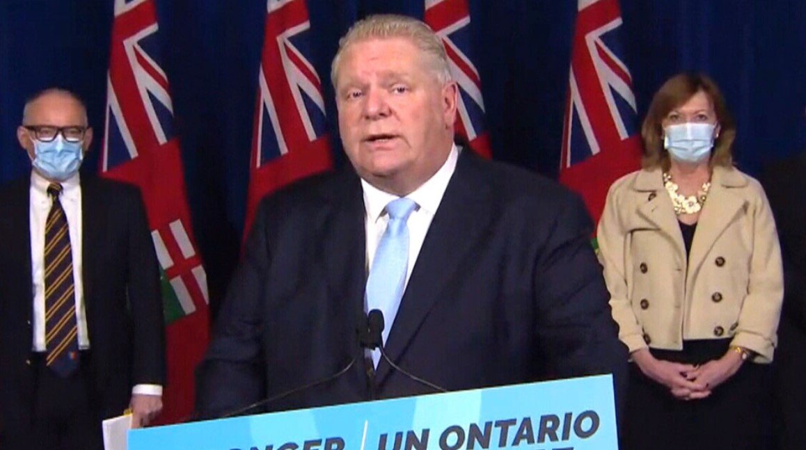 Today, Premier Ford visiting Ottawa