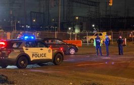 Driver hit a police officer in North York