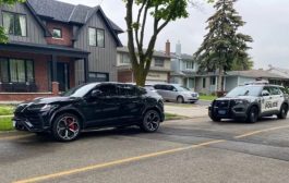 Lamborghini SUV recovered by Toronto police after it stolen during a 