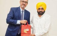 Canadian Consul General in Chandigarh, Patrick Hebert Meets Chief Minister Bhagwant Mann