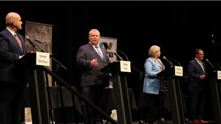 Ontario: Party leaders back on election trail