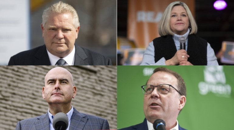 Ontario party leaders will announce today about housing, education