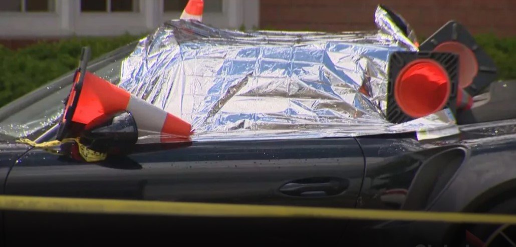 Two dead after a dump truck collided with a Toyota Corolla in York Region