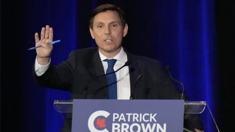 Patrick Brown to vote for Jean Charest!