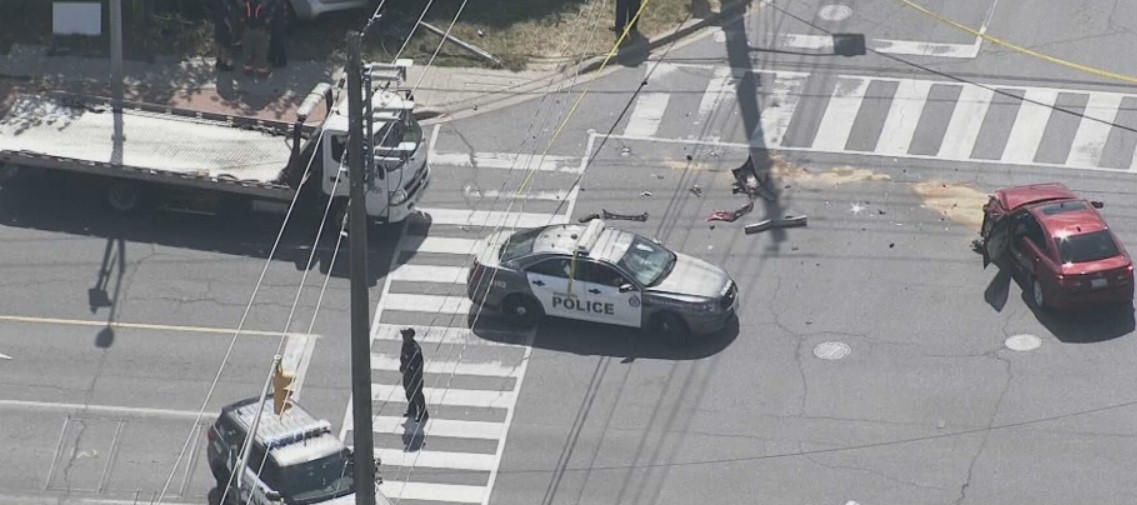 A pedestrian dead after a collision in Scarborough