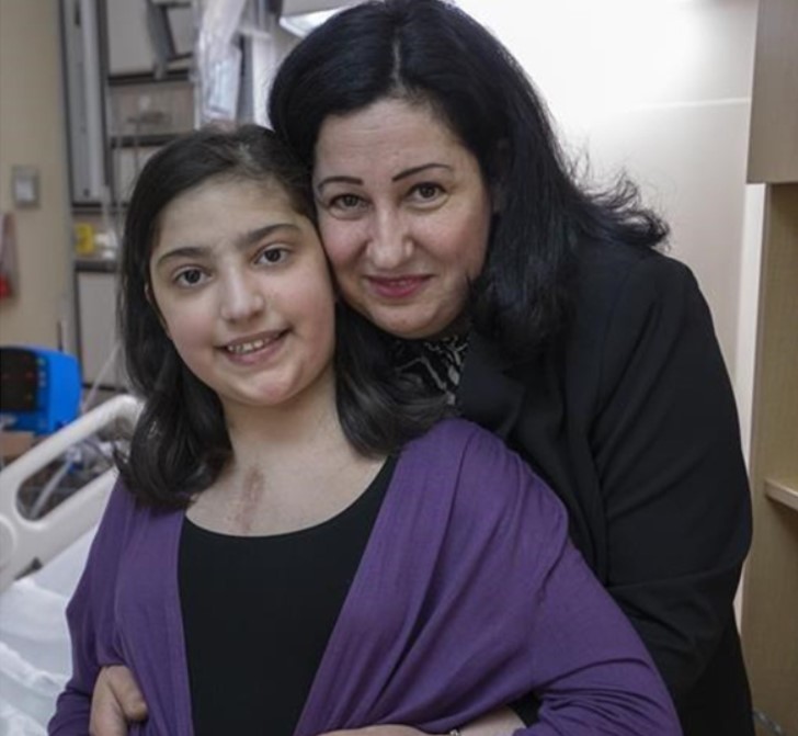 Mariam Tannous, Youngest person in Canada to receive total artificial heart