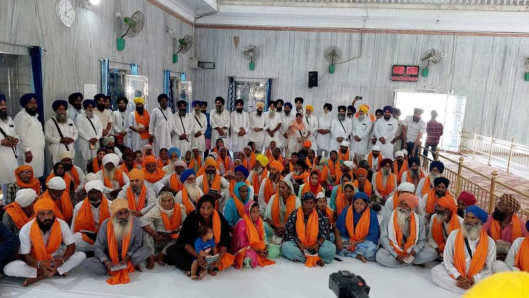 ਸਰਹੱਦੀ ਖੇਤਰ ਦੇ 56 ਸਿੱਖ ਪਰਿਵਾਰਾਂ ਦੇ ਕਰੀਬ 500 ਮੈਂਬਰਾਂ ਨੇ ਸਿੱਖੀ ’ਚ ਕੀਤੀ ਵਾਪਸੀ