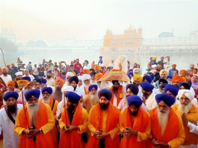 ਬਾਬਾ ਦੀਪ ਸਿੰਘ ਜੀ ਦੇ ਜਨਮ ਦਿਹਾੜੇ ’ਤੇ ਸ੍ਰੀ ਅਕਾਲ ਤਖ਼ਤ ਸਾਹਿਬ ਤੋਂ ਸਜਾਇਆ ਨਗਰ ਕੀਰਤਨ