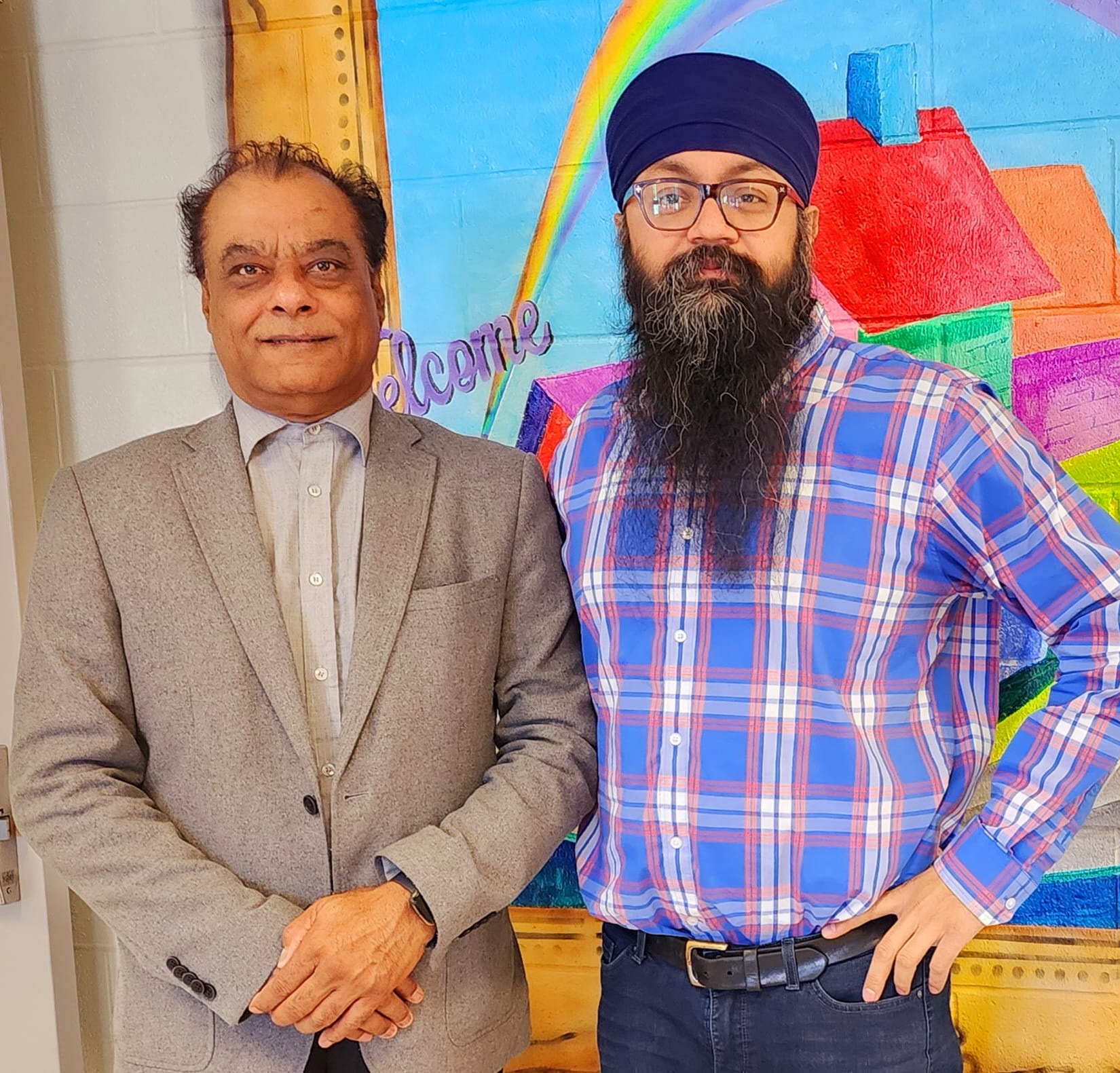 PDSB Trustee Satpal Singh Johal visited Stanley Mills Public School, Brampton