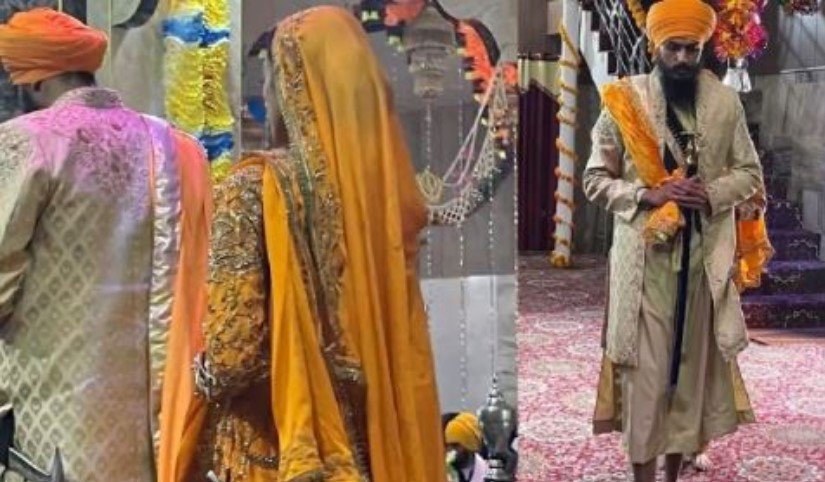 ਵਿਆਹ ਤੋਂ ਬਾਅਦ ਭਾਈ ਅੰਮ੍ਰਿਤਪਾਲ ਸਿੰਘ ਮੀਡੀਆ ਨੂੰ ਹੋਏ ਮੁਖਾਤਿਬ