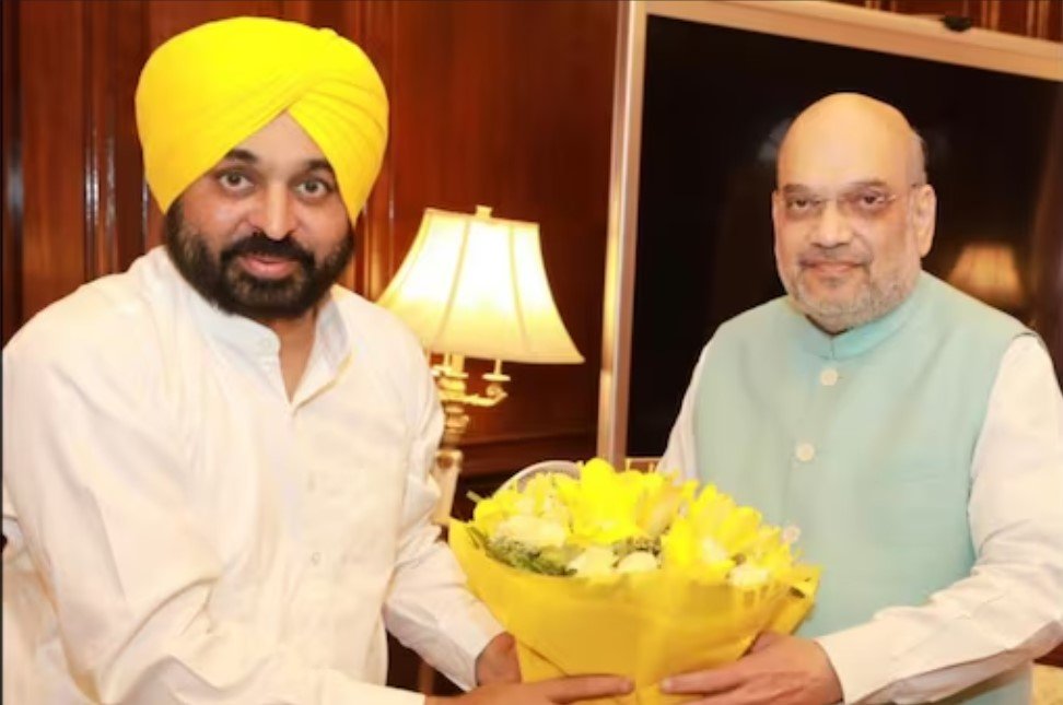 ਭਗਵੰਤ ਮਾਨ ਨੇ ਅਮਿਤ ਸ਼ਾਹ ਨਾਲ ਦਿੱਲੀ ‘ਚ ਕੀਤੀ ਮੁਲਾਕਾਤ