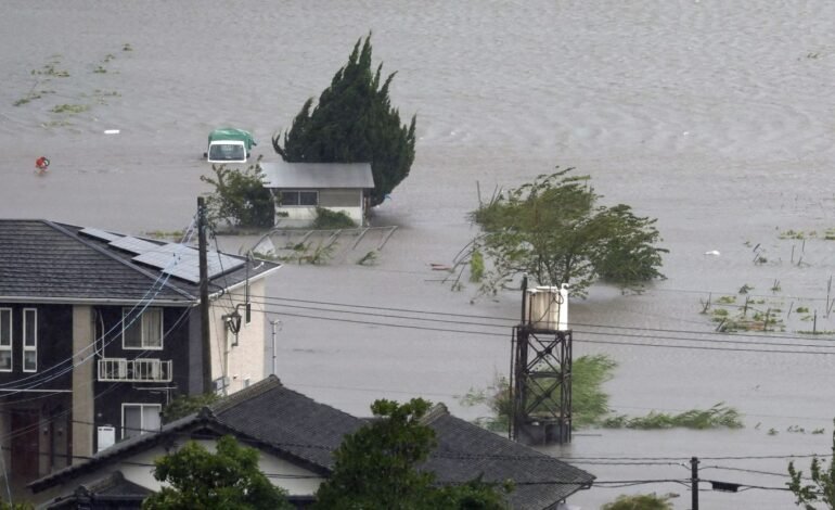 ਜਾਪਾਨ ਵਿੱਚ ਤੂਫਾਨ ‘ਸ਼ਾਨਸ਼ਾਨ’ ਨਾਲ ਤਬਾਹੀ, ਚਾਰ ਦੀ ਮੌਤ, ਸੈਂਕੜੇ ਜ਼ਖਮੀ