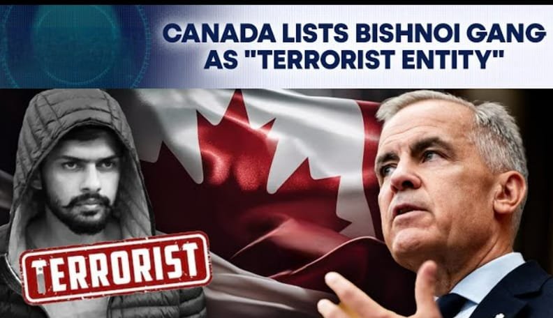 ਭਾਰਤ ਦੇ ਬਿਸ਼ਨੋਈ ਗੈਂਗ ਨੂੰ ਕੈਨੇਡਾ ਨੇ ਦਿੱਤਾ ਦਹਿਸ਼ਗਰਦ ਐਲਾਨ !