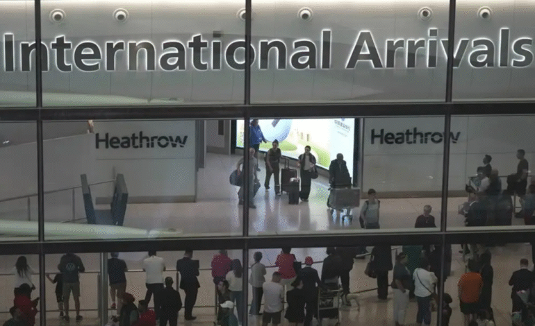 UK travel permit for Canadians