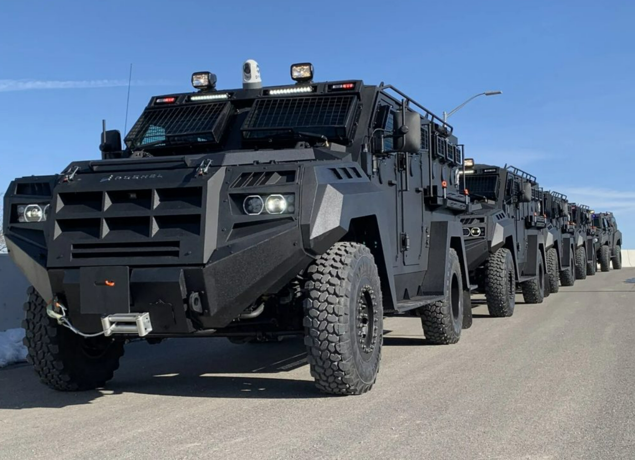 U.S. ICE ਨੇ Brampton ਦੀ Roshel ਤੋਂ $10 ਮਿਲੀਅਨ ਦੇ Armoured Vehicles ਖਰੀਦੇ !
