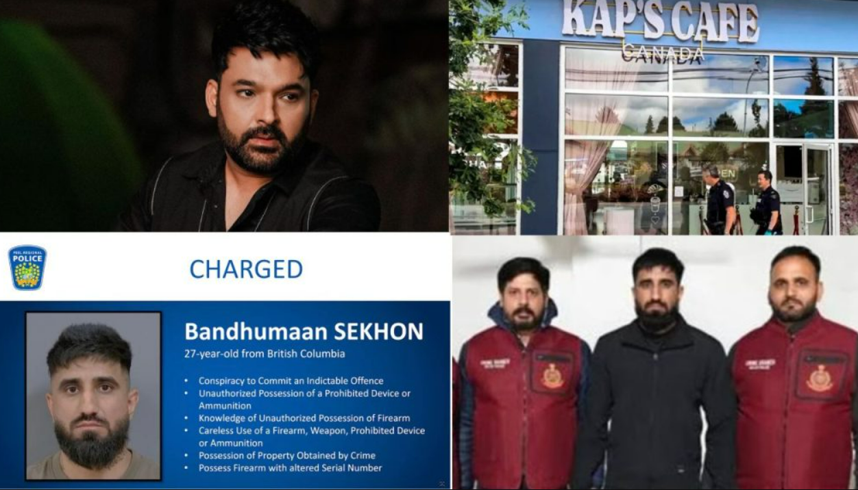 Surrey Shootings: ਕਪਿਲ ਸ਼ਰਮਾ ਕੈਫੇ ਫਾਇਰਿੰਗ ਦਾ ਮੁੱਖ ਦੋਸ਼ੀ ਪੰਜਾਬ ‘ਚ ਗ੍ਰਿਫ਼ਤਾਰ !