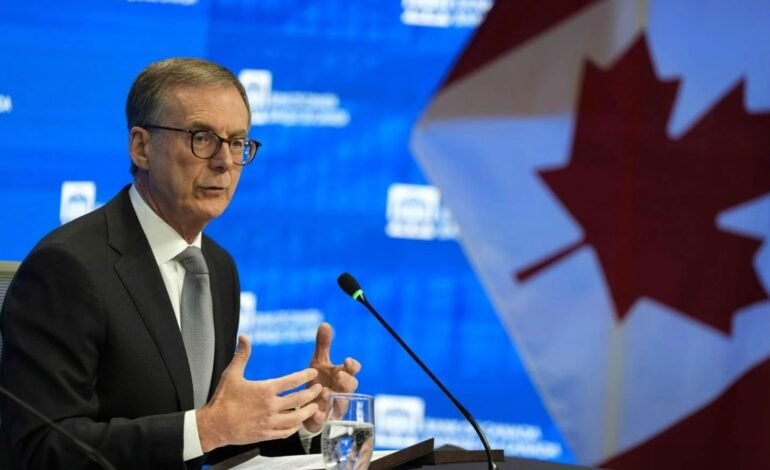 Trump ਵੱਲੋਂ Tariff ਧਮਕੀਆਂ ਦੇ ਬਾਵਜੂਦ Bank of Canada ਵਿਆਜ ਦਰਾਂ ਕਾਇਮ ਰੱਖ ਸਕਦਾ ਹੈ |