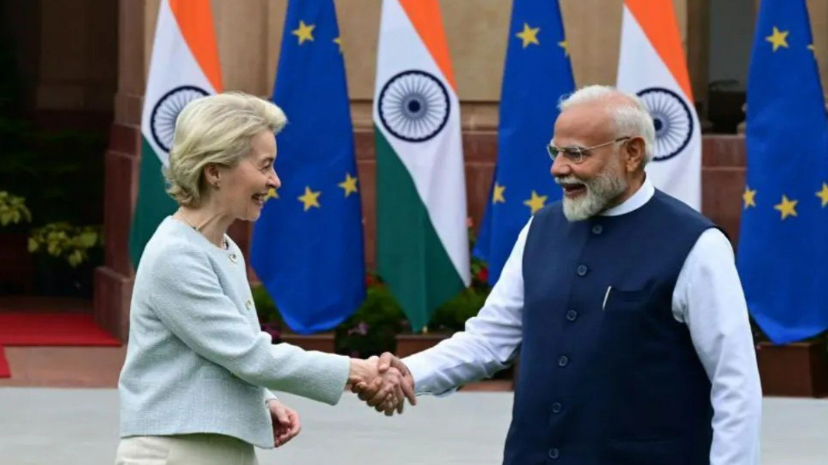 ਟਰੰਪ ਦੀ ਟੈਰਿਫ਼ ਅਨਿਸ਼ਚਿਤਤਾ ਵਿਚਕਾਰ ਭਾਰਤ–EU ਵੱਡੇ ਵਪਾਰ ਸਮਝੌਤੇ ਵੱਲ ਅੱਗੇ |