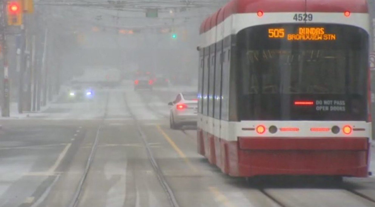 GTA ‘ਚ Winter Storm ਦਾ ਕਹਿਰ, ਬਰਫ਼ ਤੇ ਜਮੀਂ ਬਾਰਿਸ਼ ਨਾਲ ਸਕੂਲ ਬੱਸਾਂ ਰੱਦ |