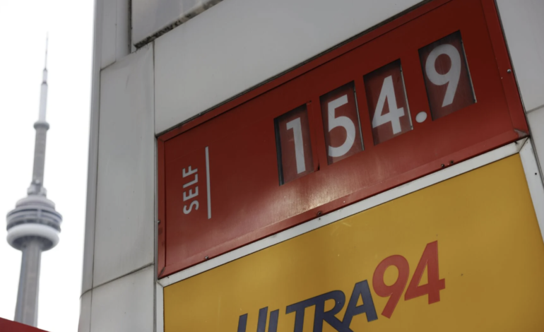 Toronto ਵਿੱਚ Gas Price $2 ਪ੍ਰਤੀ ਲੀਟਰ ਤੋਂ ਪਾਰ ਜਾਣ ਦੀ ਸੰਭਾਵਨਾ |